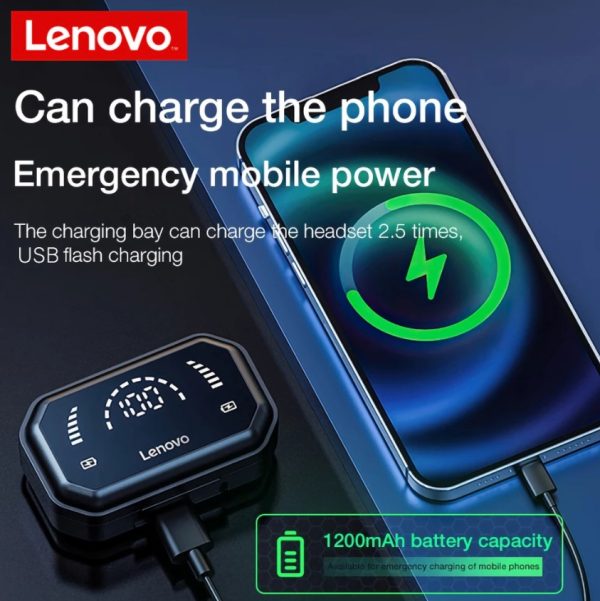 Lenovo Lp3 Pro True Wireless Earbuds 5.0 Earphones Wireless Waterproof Earbuds With Mic Gaming Headset (random Color)